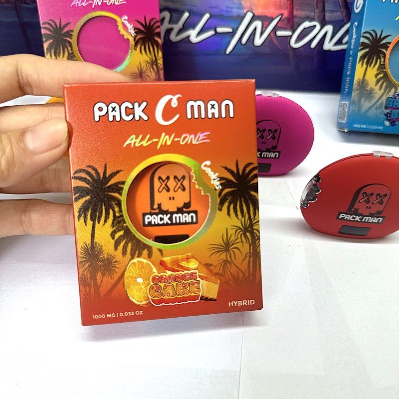 Cookies x Packman 1g Empty Disposable Vape Pen (All-In-One)